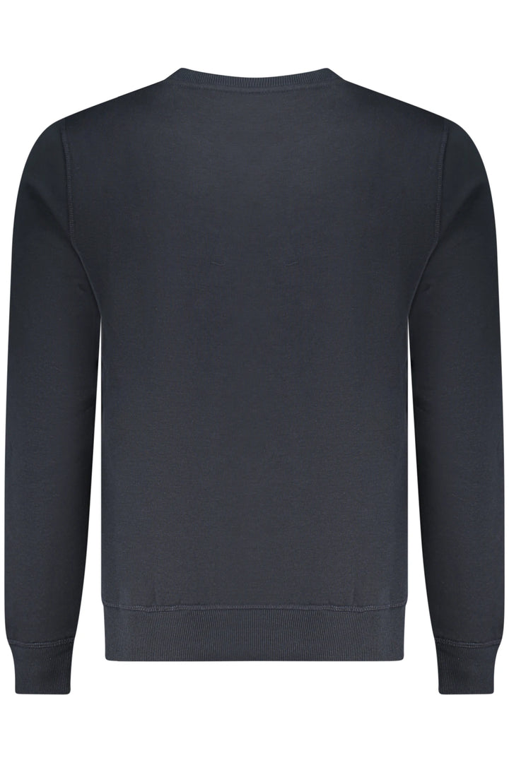 US GRAND MEN&#39;S BLUE ZIP-UP SWEATSHIRT