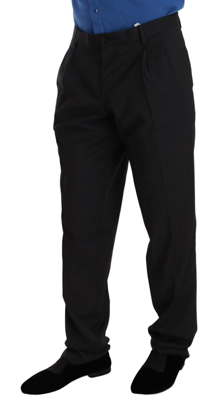 Dolce &amp; Gabbana Elegante graue formelle Herrenhose