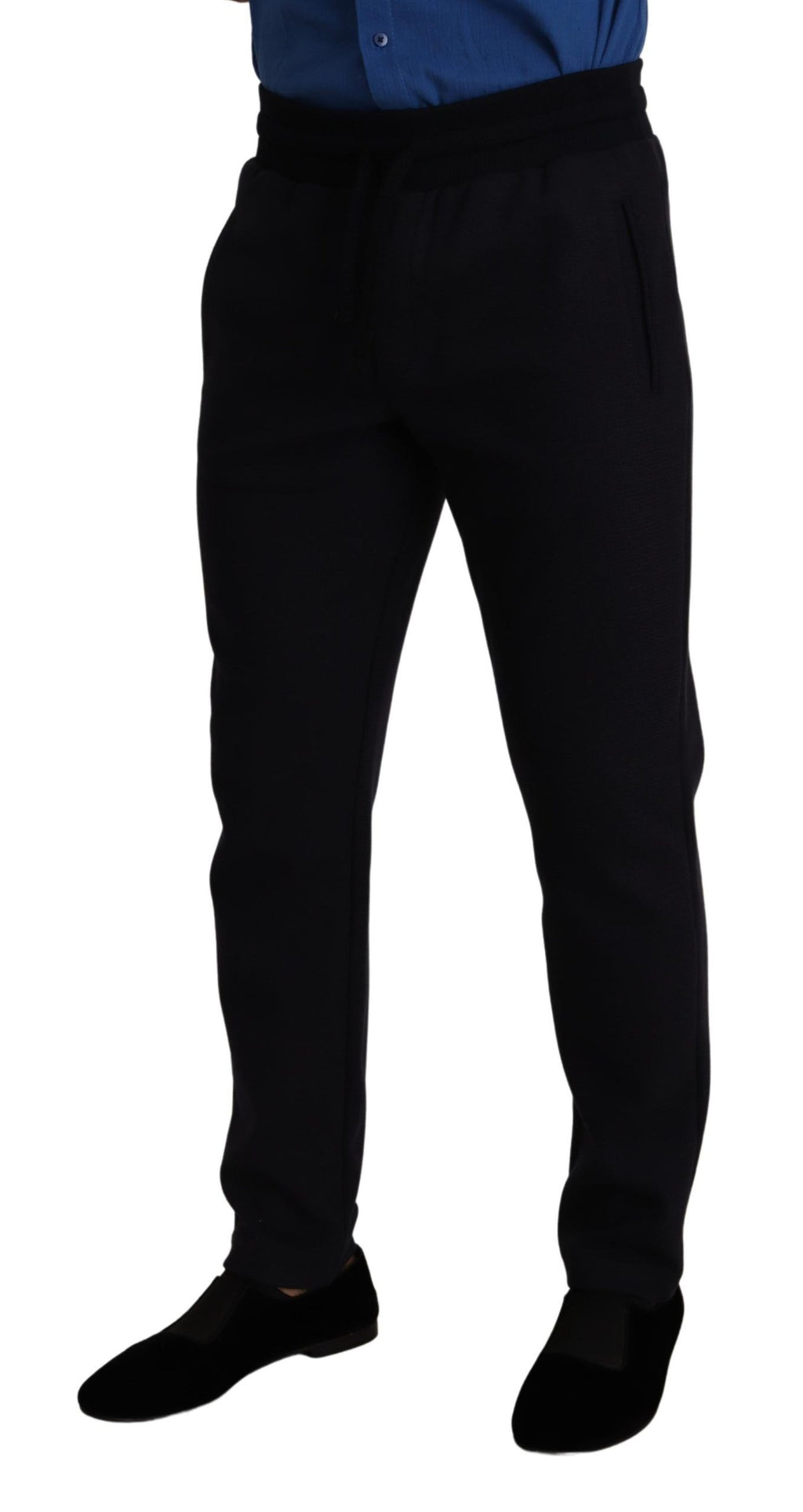 Dolce &amp; Gabbana Elegante blaue Jogginghosen für Herren