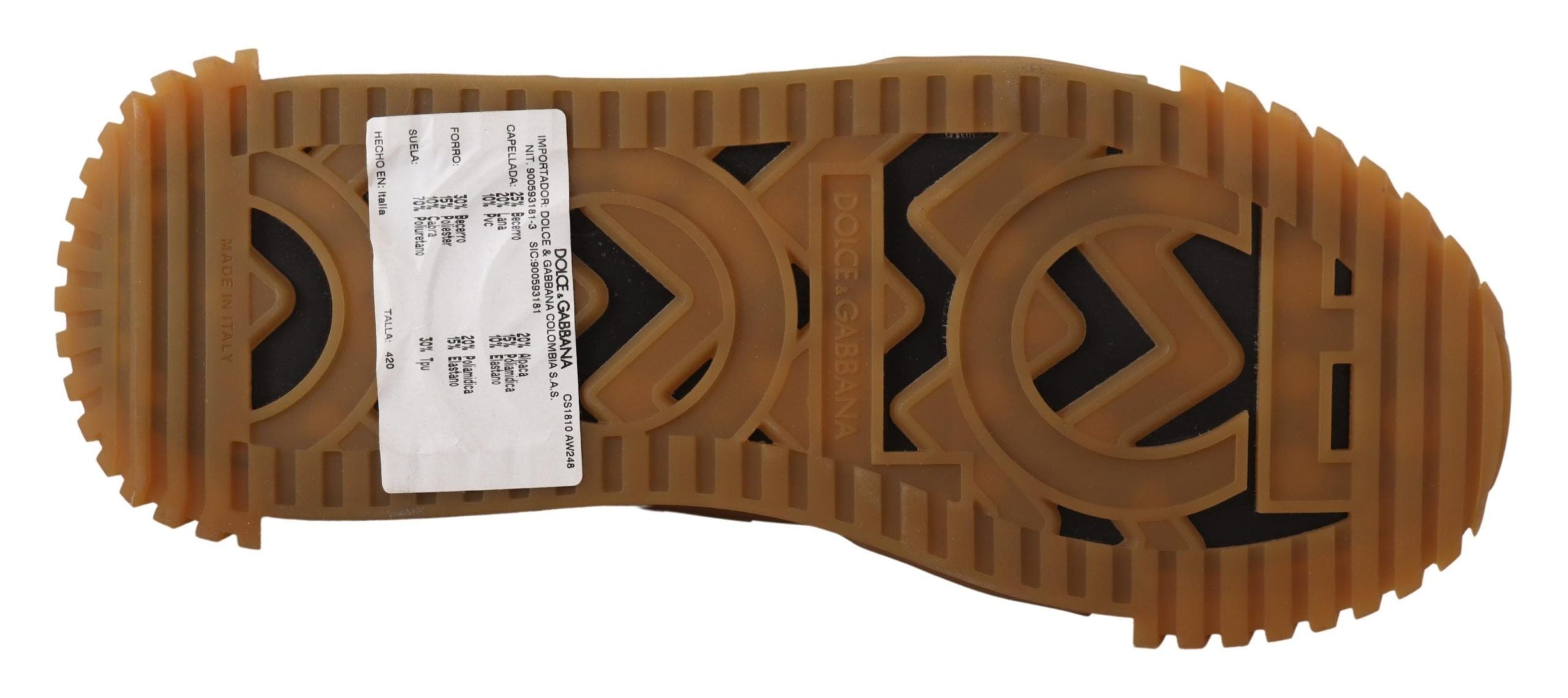 Dolce &amp; Gabbana Eleganter strukturierter NS1 Sneaker Charisma
