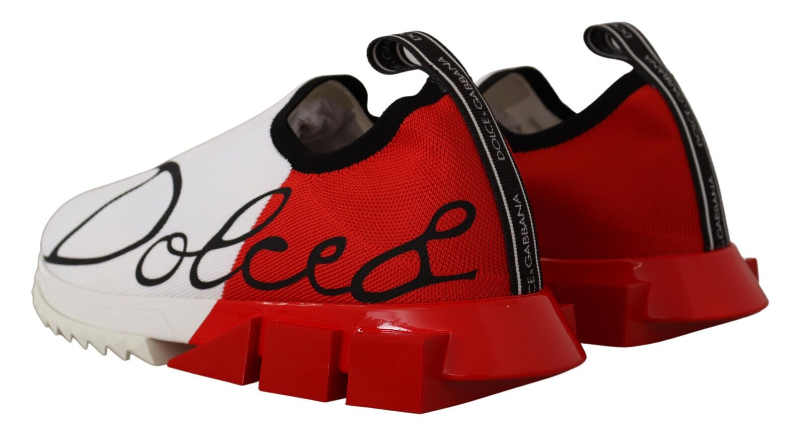 Dolce &amp; Gabbana Elegante Sorrento Sneakers in Weiß
