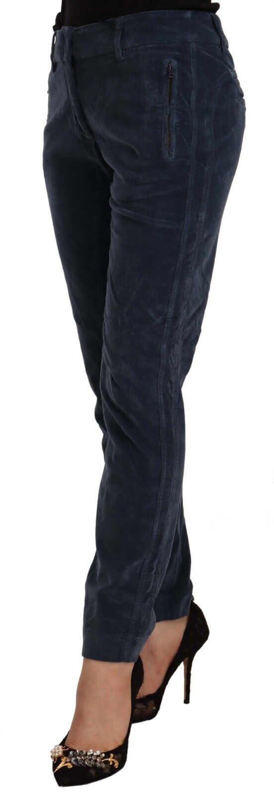 Peserico – Elegante, konisch zulaufende Hose aus Baumwollmischung
