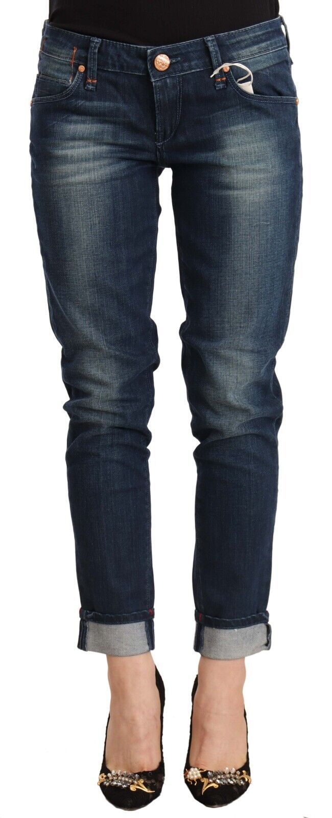 Acht anspruchsvolle Skinny Blue Jeans