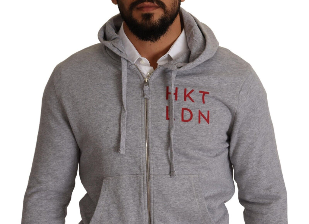 Élégant pull à capuche zippé Hackett