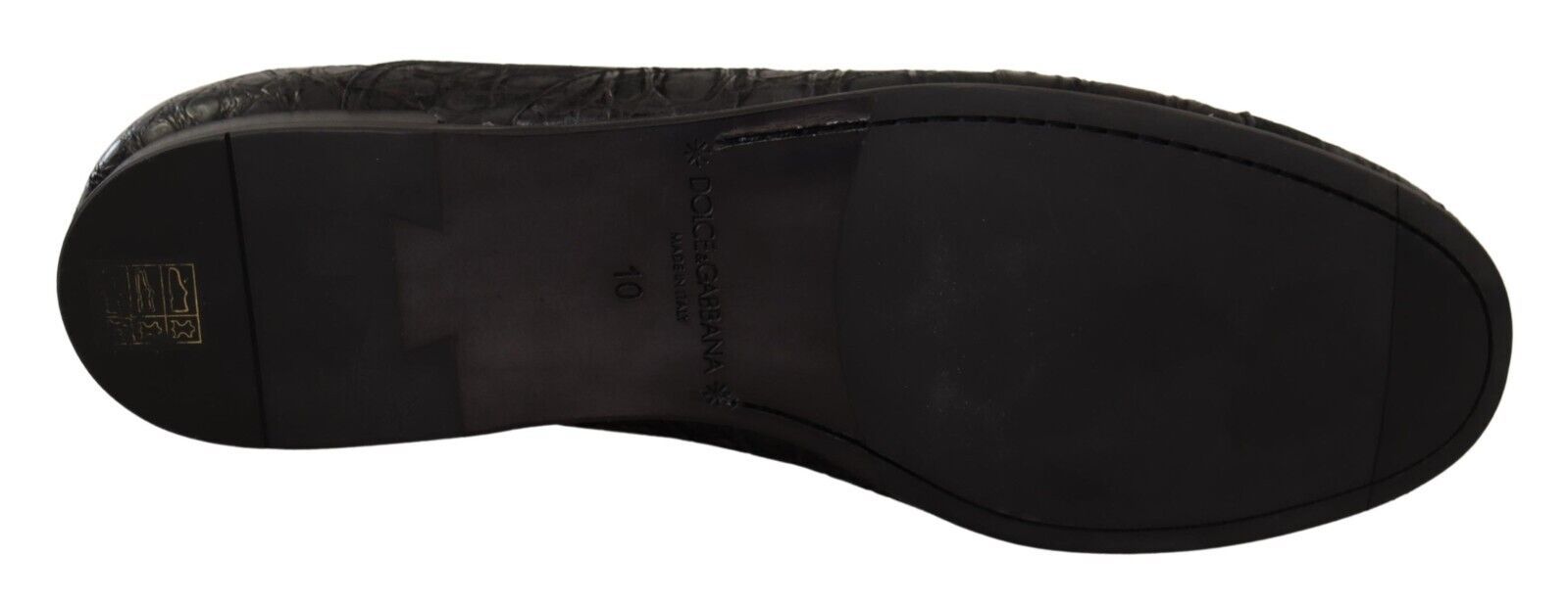 Chaussures Oxford élégantes en cuir exotique Dolce &amp; Gabbana