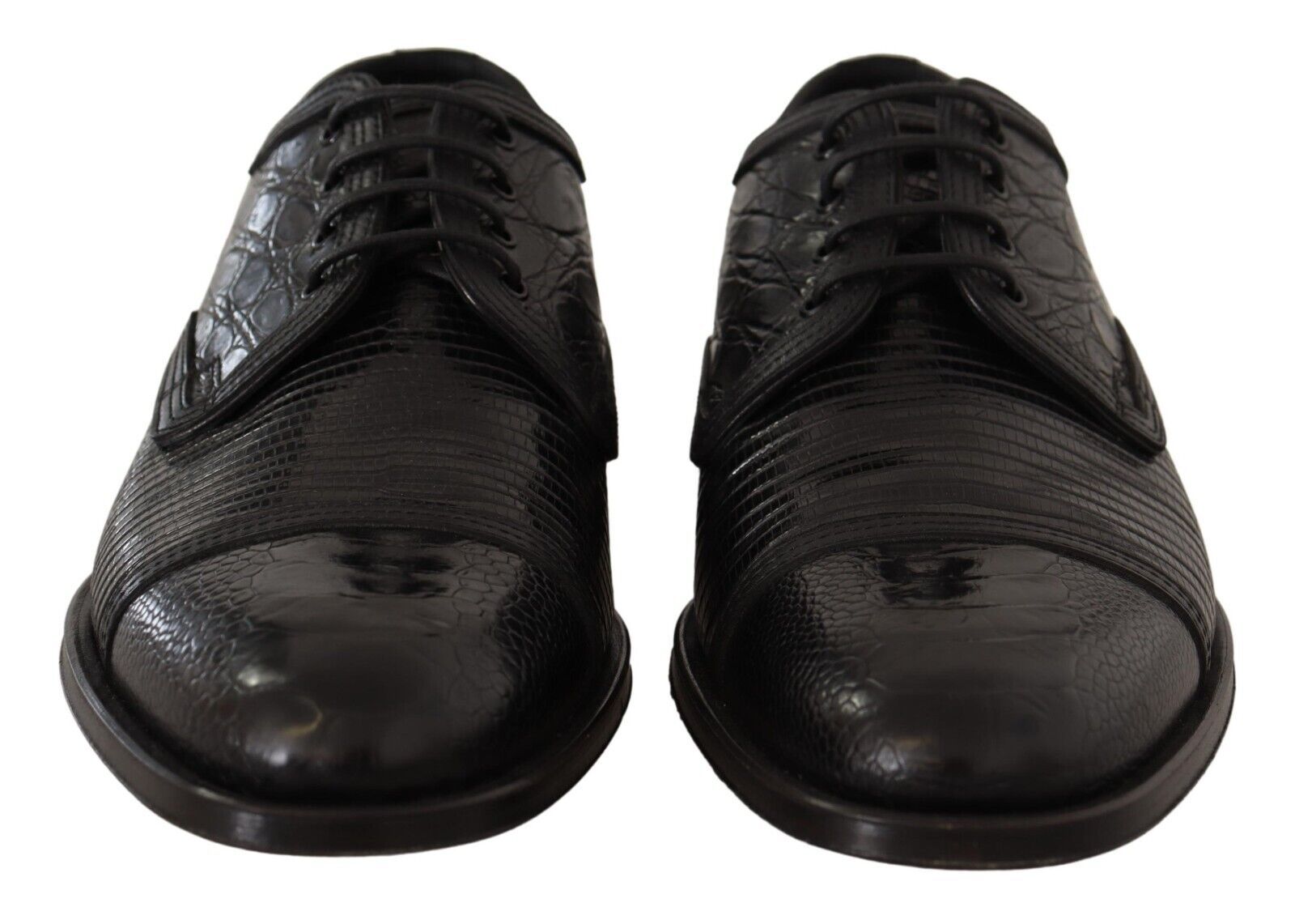 Chaussures habillées à lacets en cuir exotique Dolce &amp; Gabbana