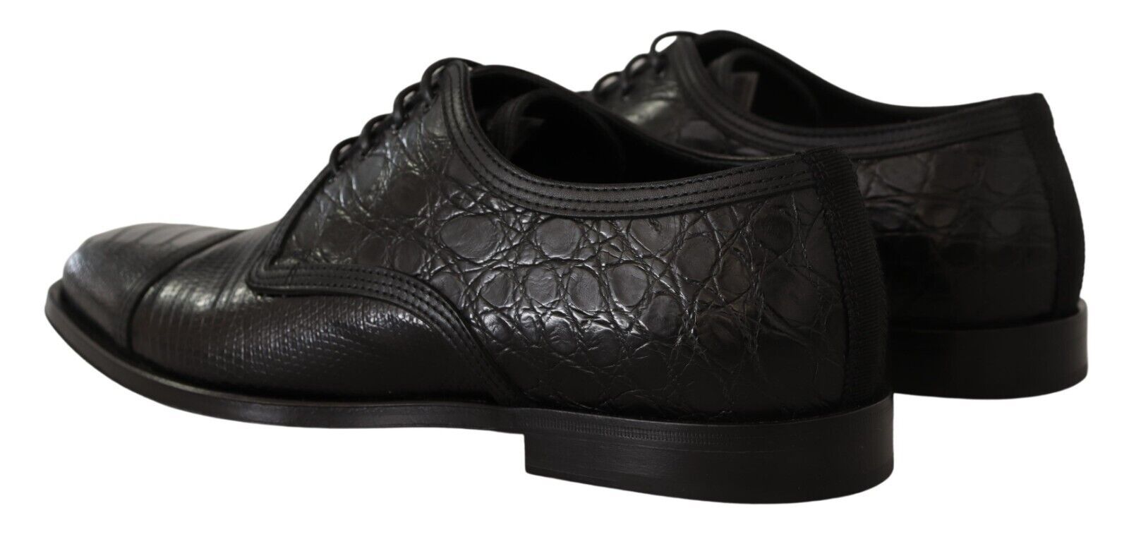Chaussures habillées à lacets en cuir exotique Dolce &amp; Gabbana