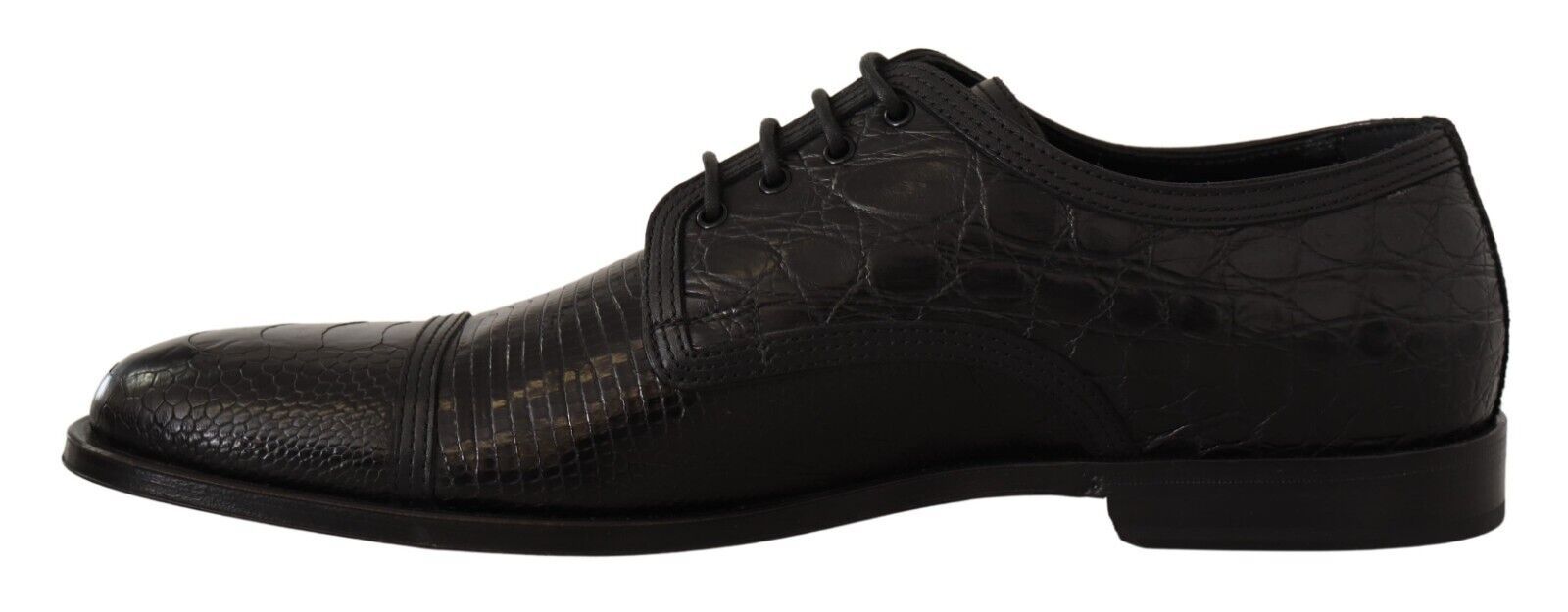 Chaussures habillées à lacets en cuir exotique Dolce &amp; Gabbana