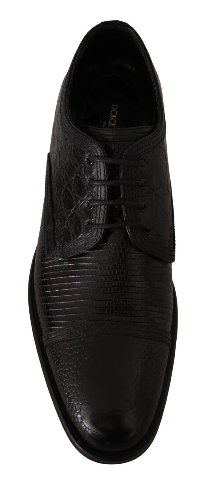 Chaussures habillées à lacets en cuir exotique Dolce &amp; Gabbana
