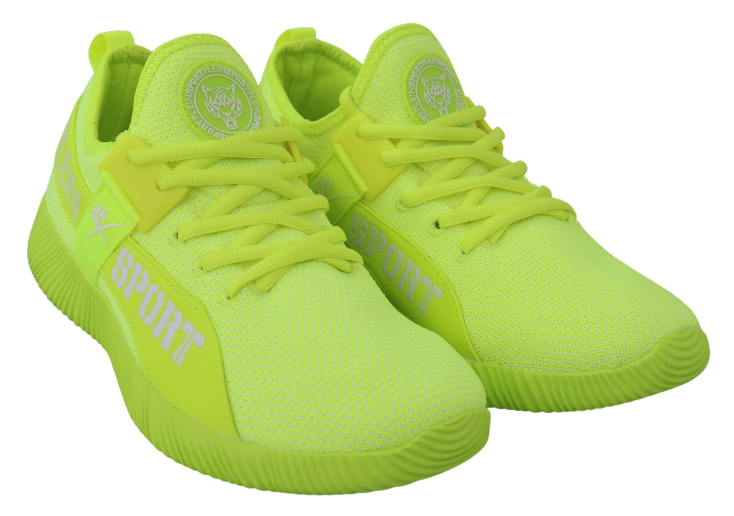 Plein Sport: Elektrisieren Sie Ihren Schritt mit den gelben Carter Sport Sneakers