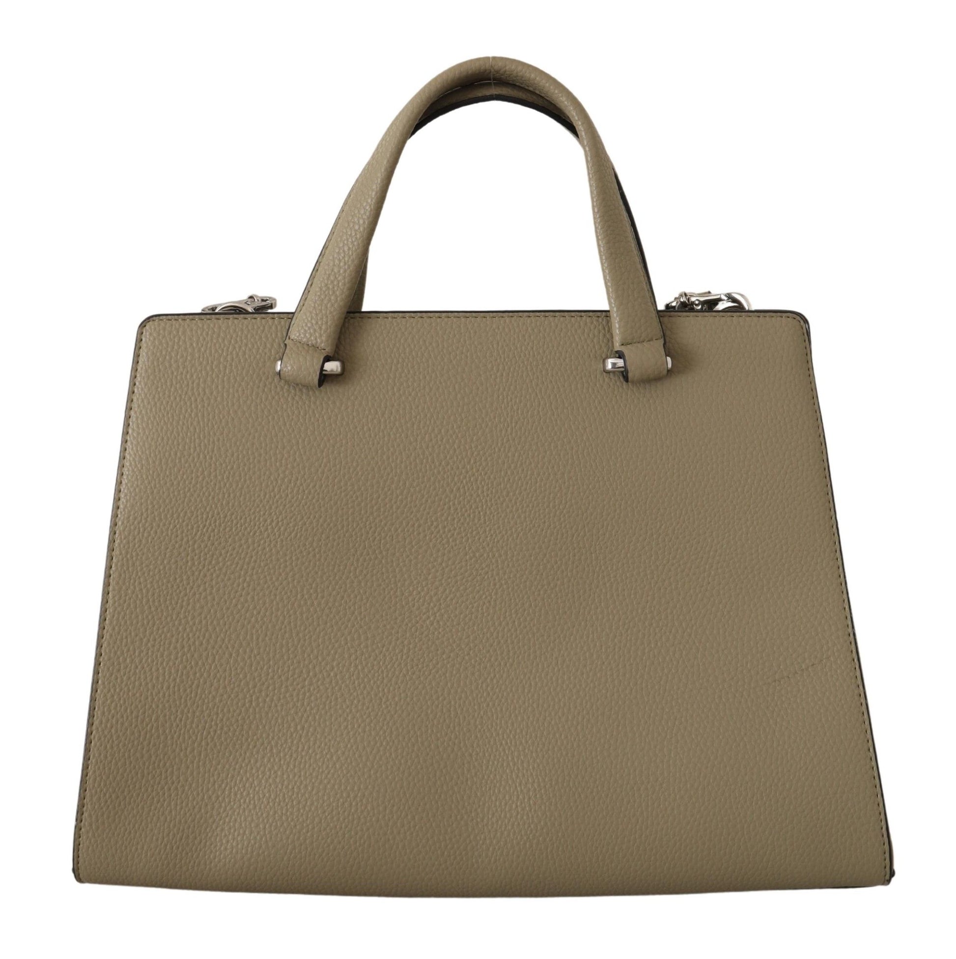 Sac fourre-tout en cuir vert sauge enchanteur Karl Lagerfeld