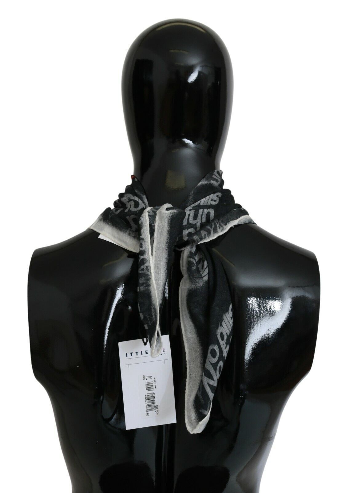 Costume National – Einfarbiger Schal aus Wollmischung