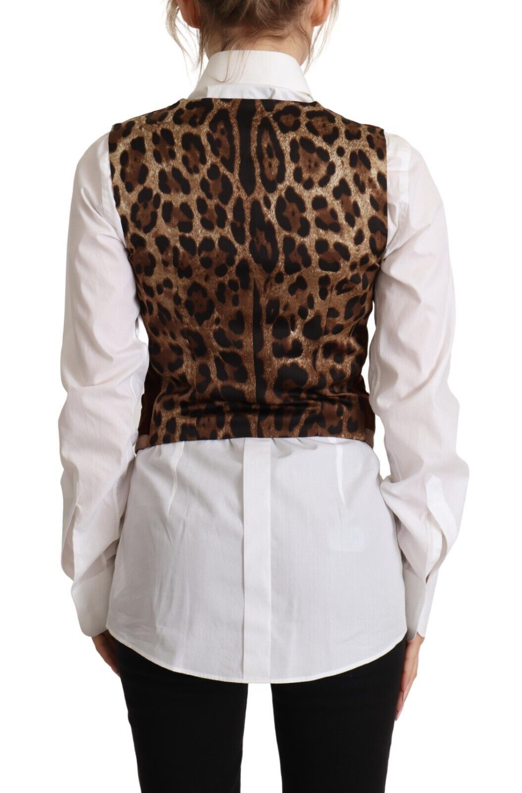 Dolce &amp; Gabbana Elegantes ärmelloses Samttop in Bordeaux
