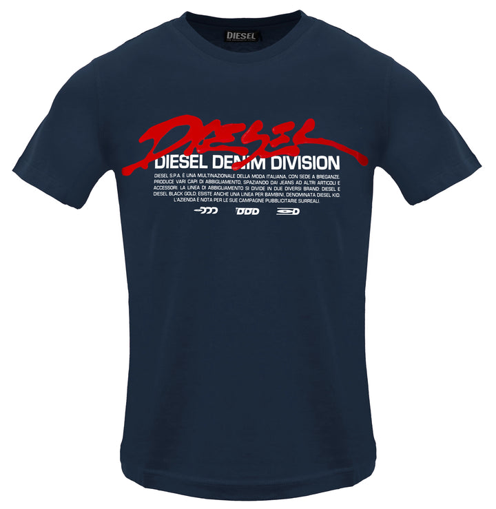 Diesel T-shirt & Top Blue Man