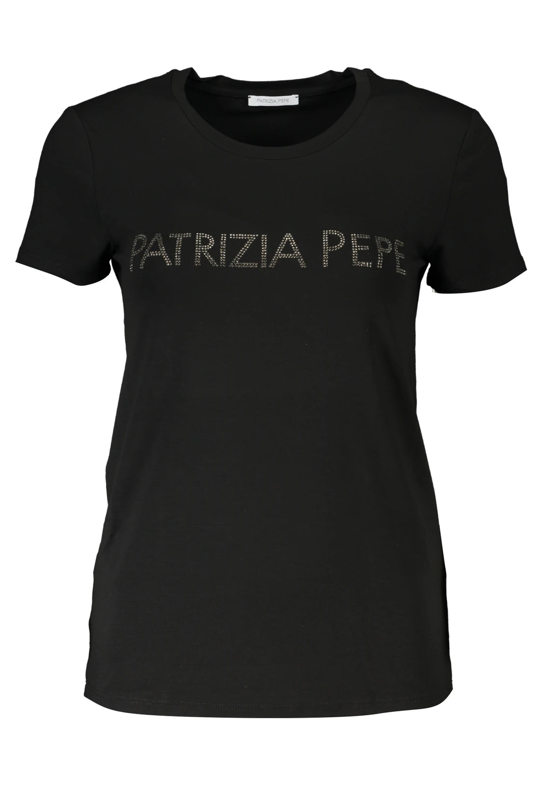 PATRIZIA PEPE WOMEN&#39;S SHORT SLEEVE T-SHIRT BLACK
