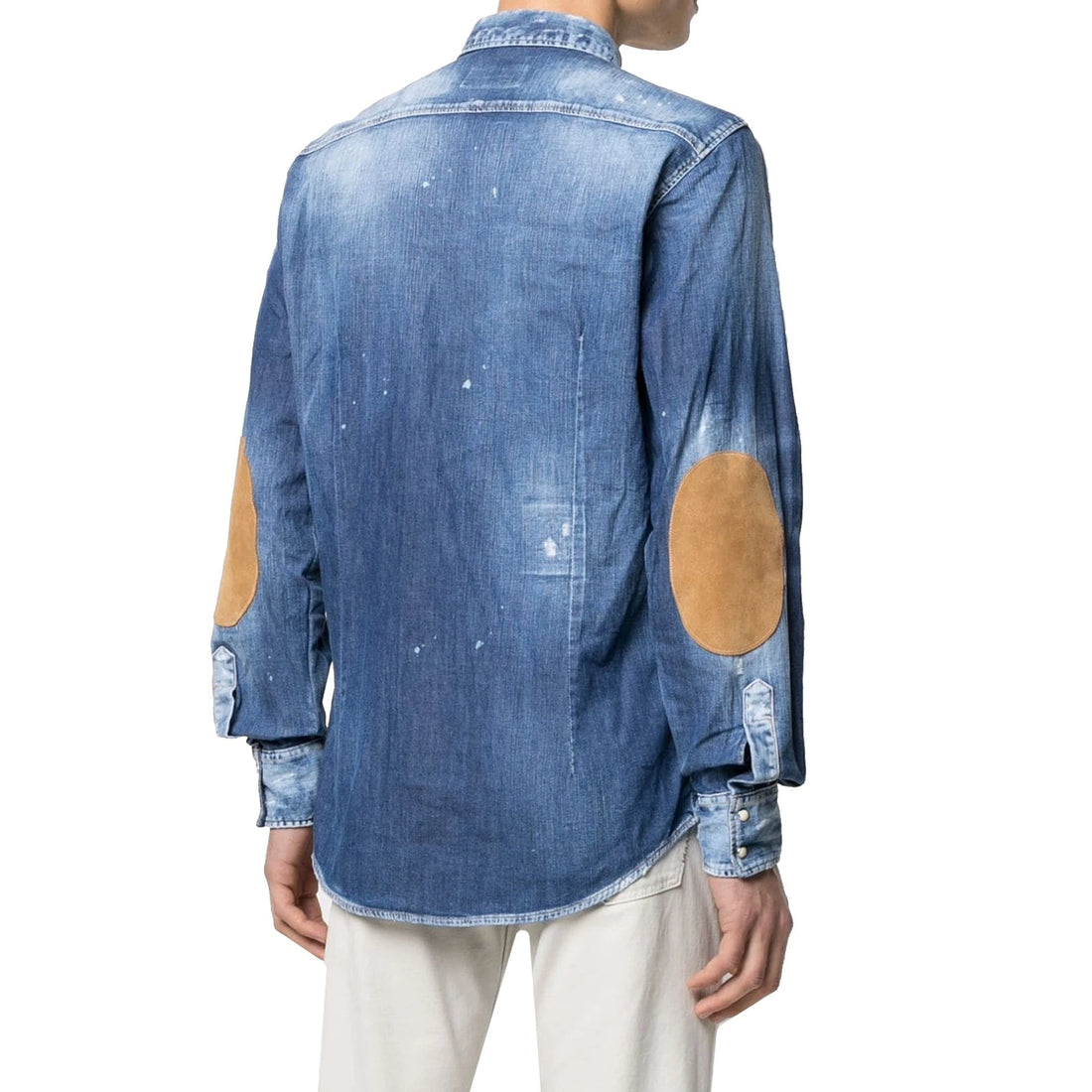 Dsquared2 Distressed Effect Denim Shirt