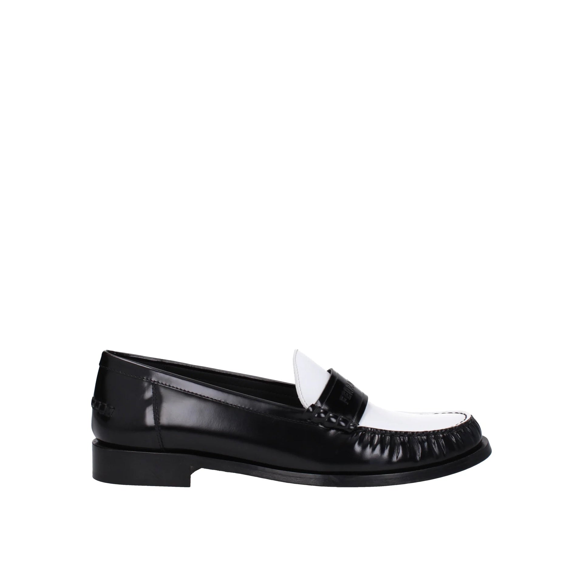 Salvatore Ferragamo Irina Leather Loafers - WOMEN SHOES - SALVATORE FERRAGAMO - Tluxy New