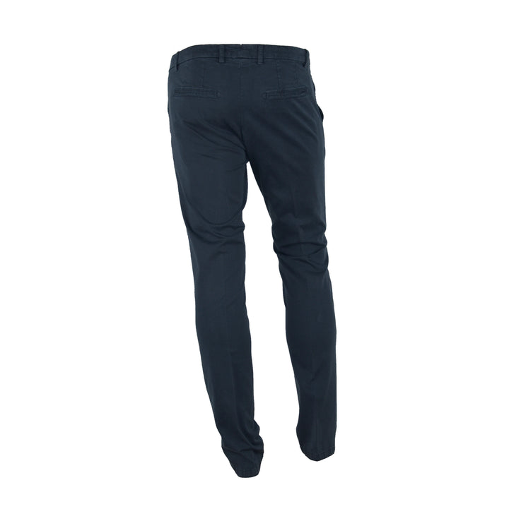 100% Milano Trousers Blue Man