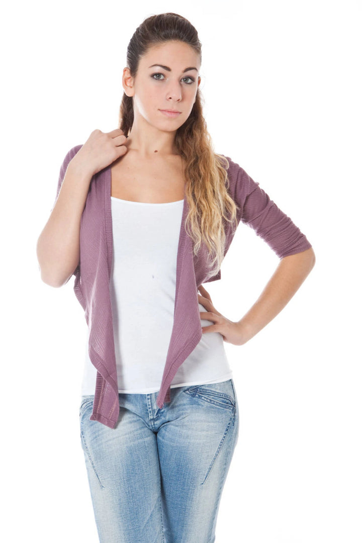 PHARD SHRUG LONG SLEEVES PINK WOMAN