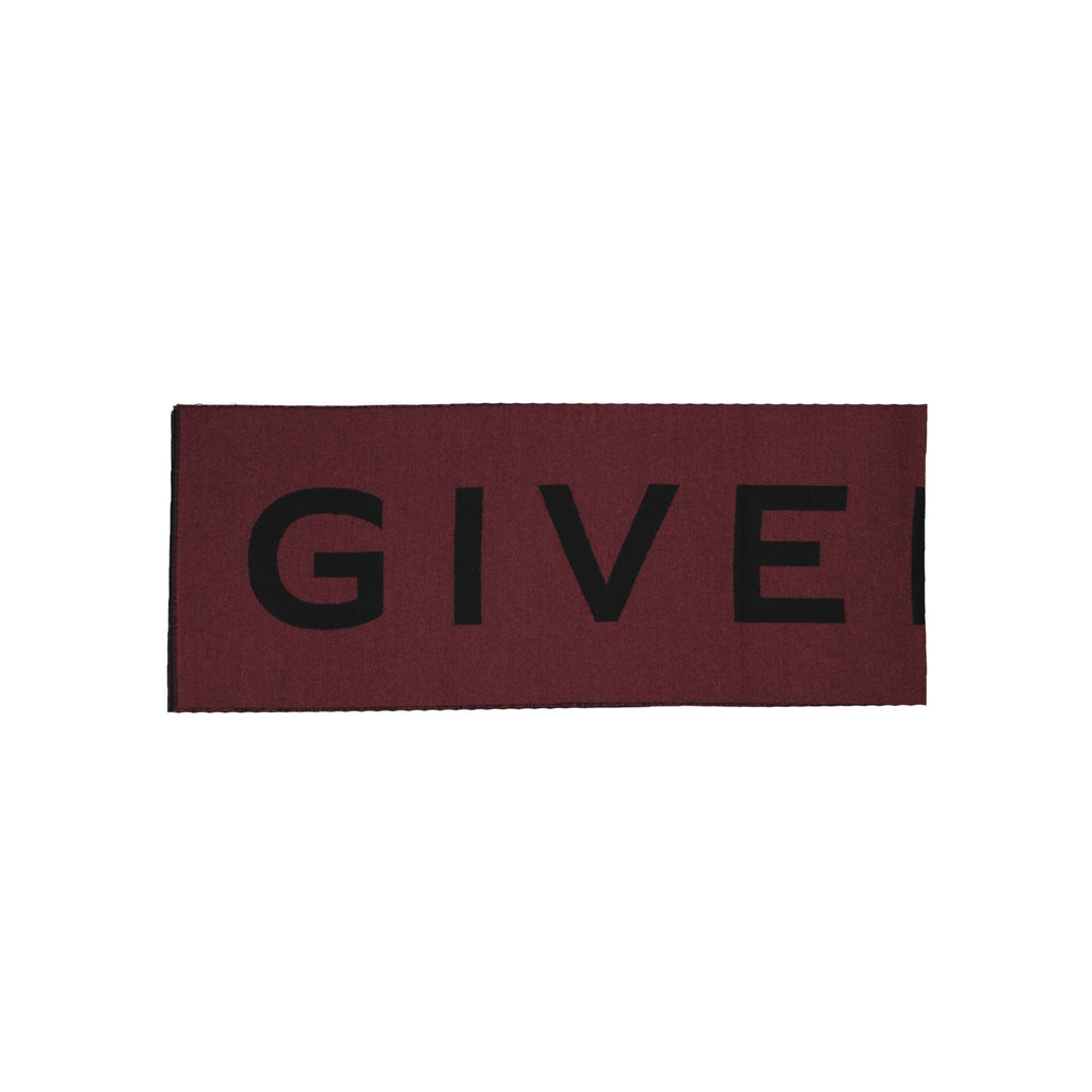 Givenchy Wool Logo Scarf - MEN ACCESSORIES - GIVENCHY - Tluxy New
