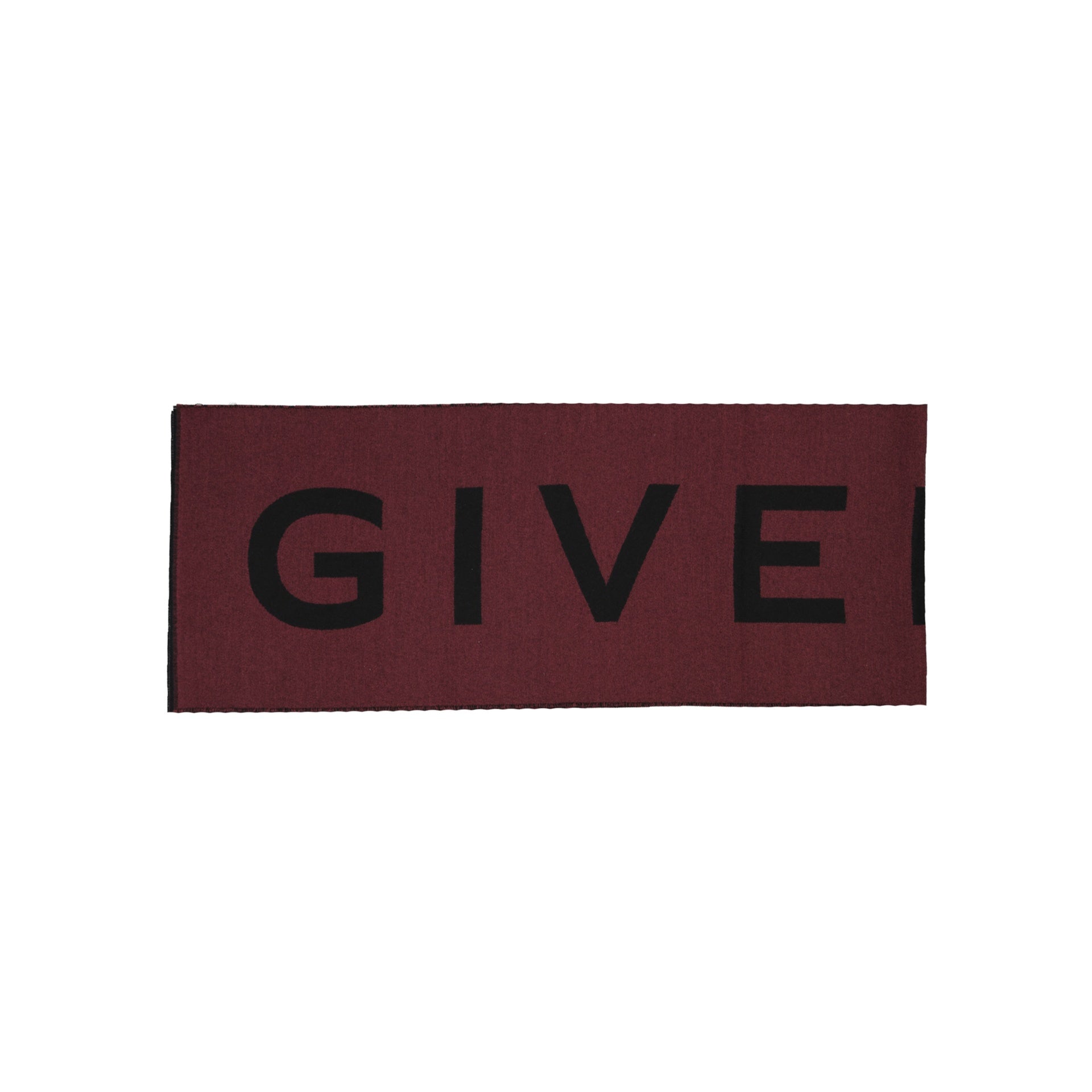 Givenchy Wool Logo Scarf - MEN ACCESSORIES - GIVENCHY - Tluxy New