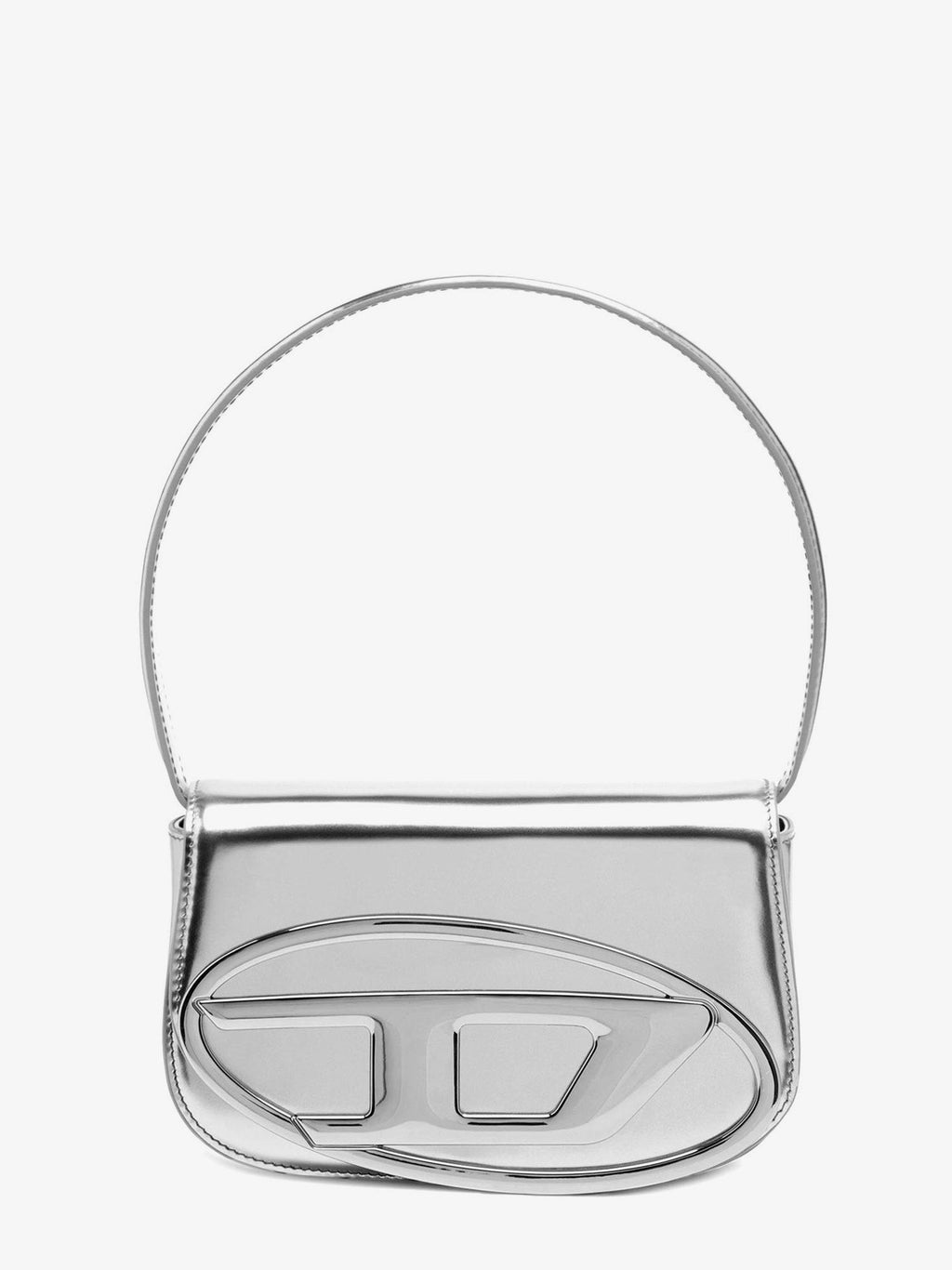 Diesel 1DR Shoulder Bag Silver