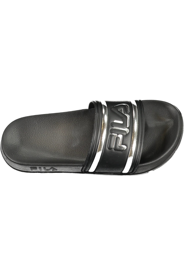 FILA BLACK WOMEN&#39;S FOOTWEAR SLIPPERS