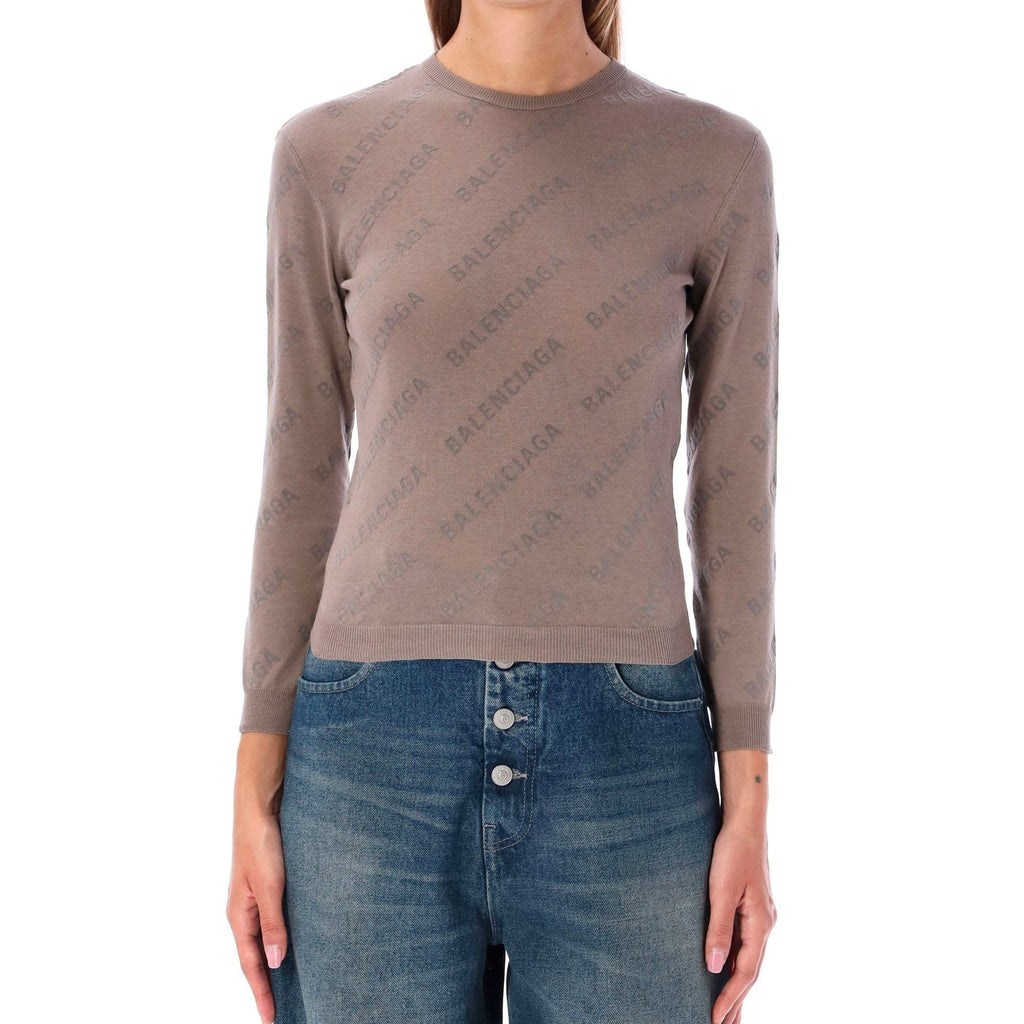 Balenciaga Knitted Pullover - WOMEN CLOTHING - BALENCIAGA - Tluxy New
