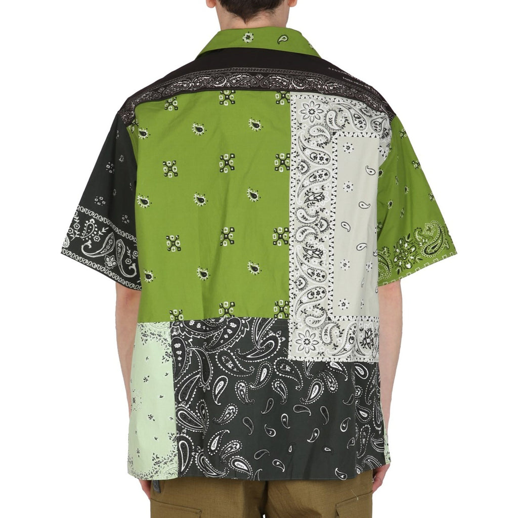 Kenzo Patchwork Cotton Shirt