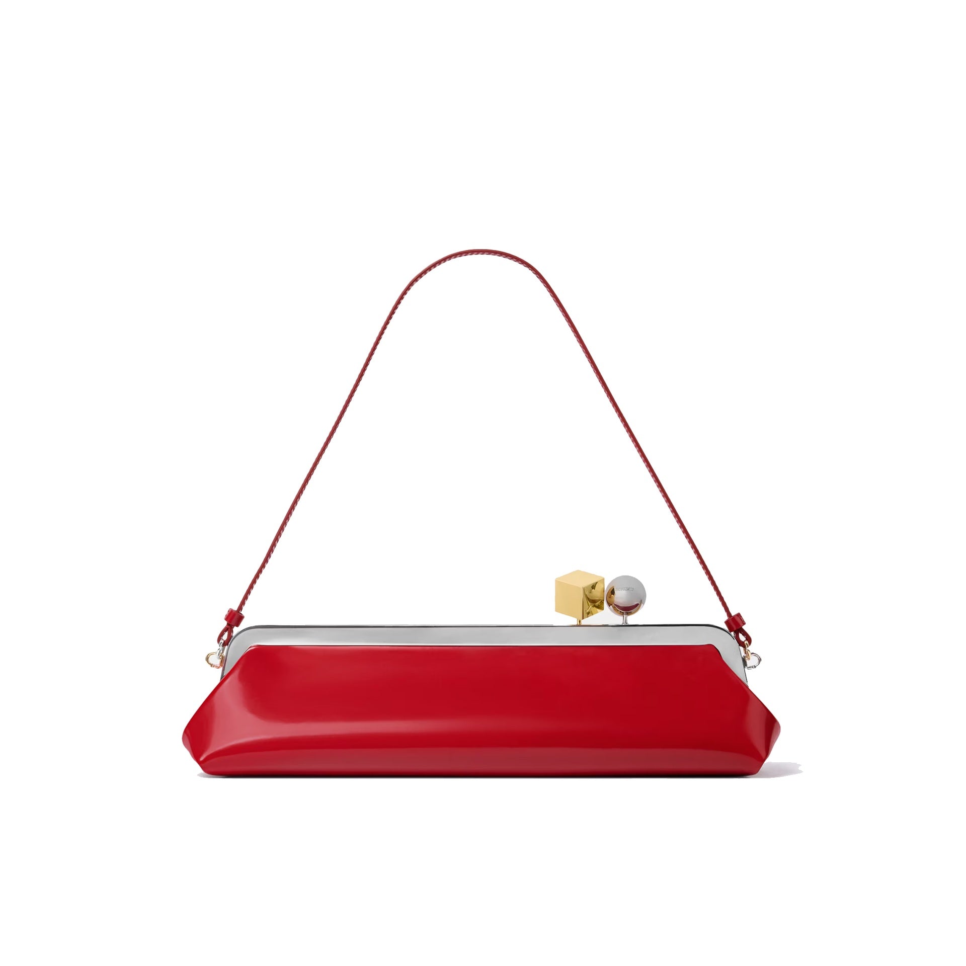 JACQUEMUS The Salon Long Clutch Bag Red – Siebentaschen