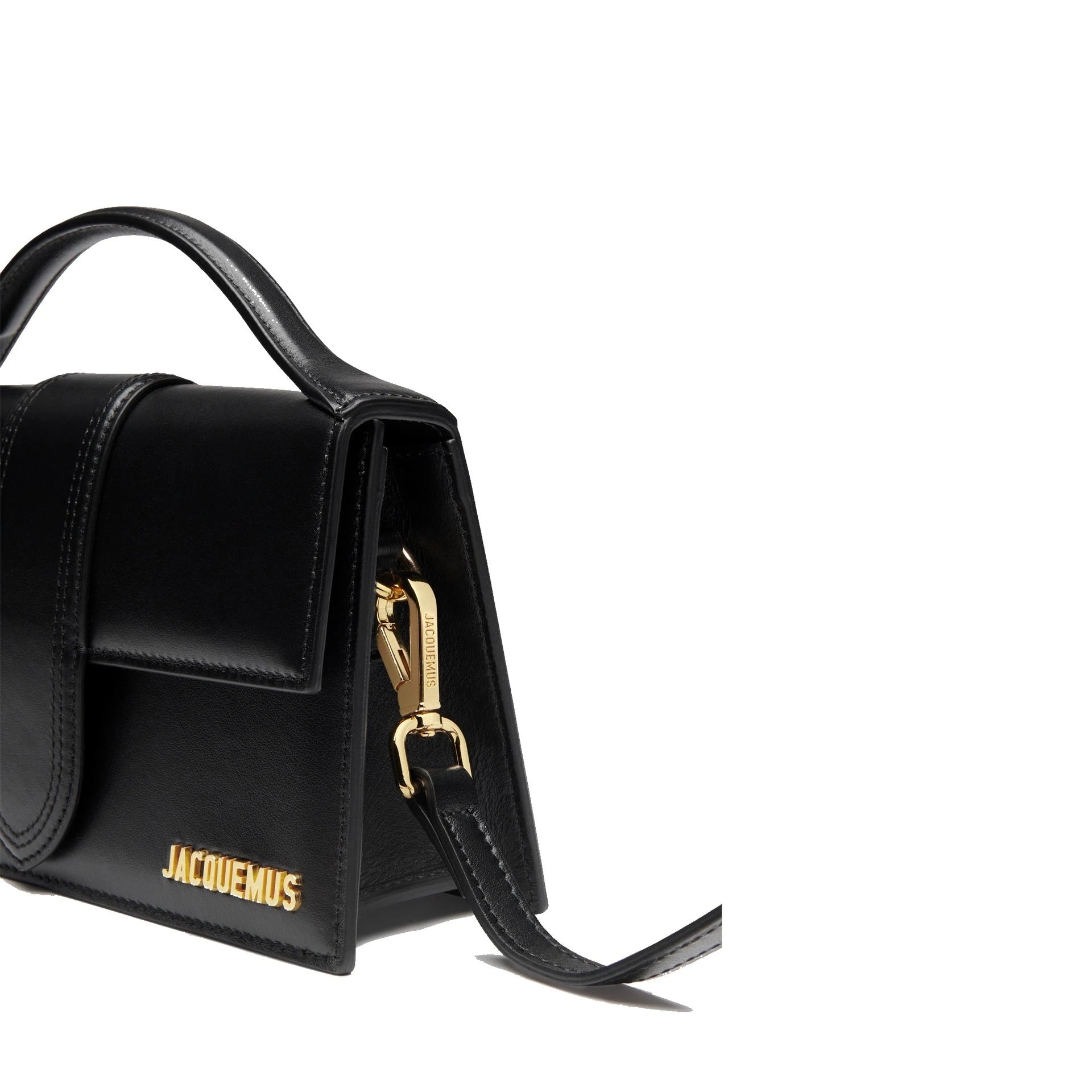 Jacquemus Le Grand Bambino Bag - Gold Logo
