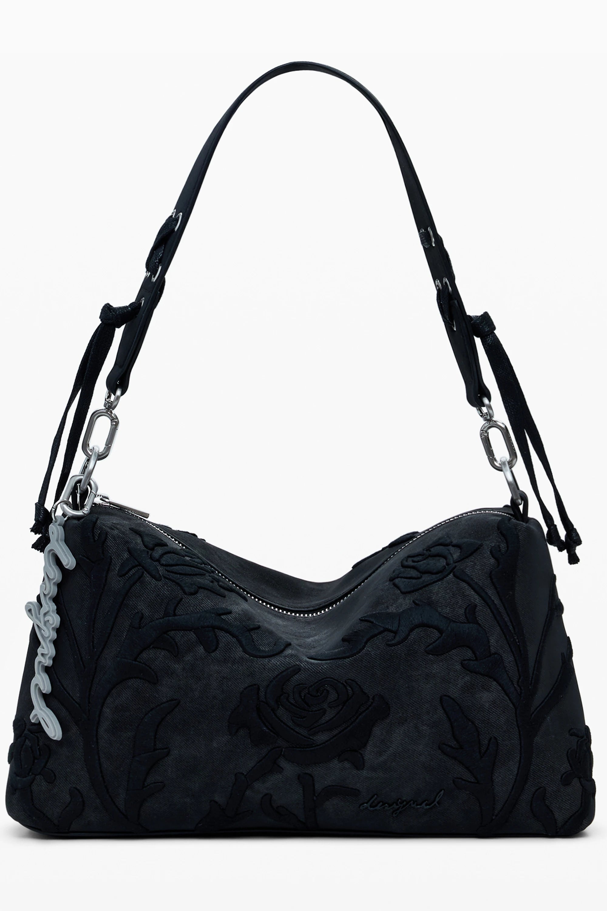 DESIGUAL WOMEN&#39;S BLACK BAG