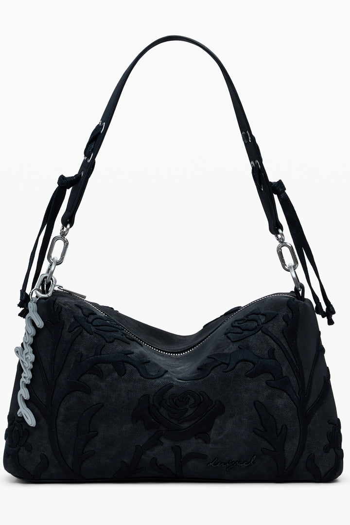 DESIGUAL WOMEN&#39;S BLACK BAG
