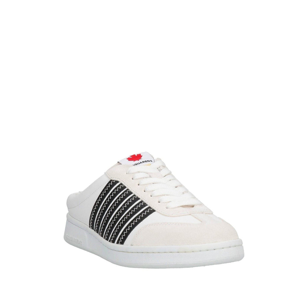 Dsquared2 Open Back Leather Sneakers