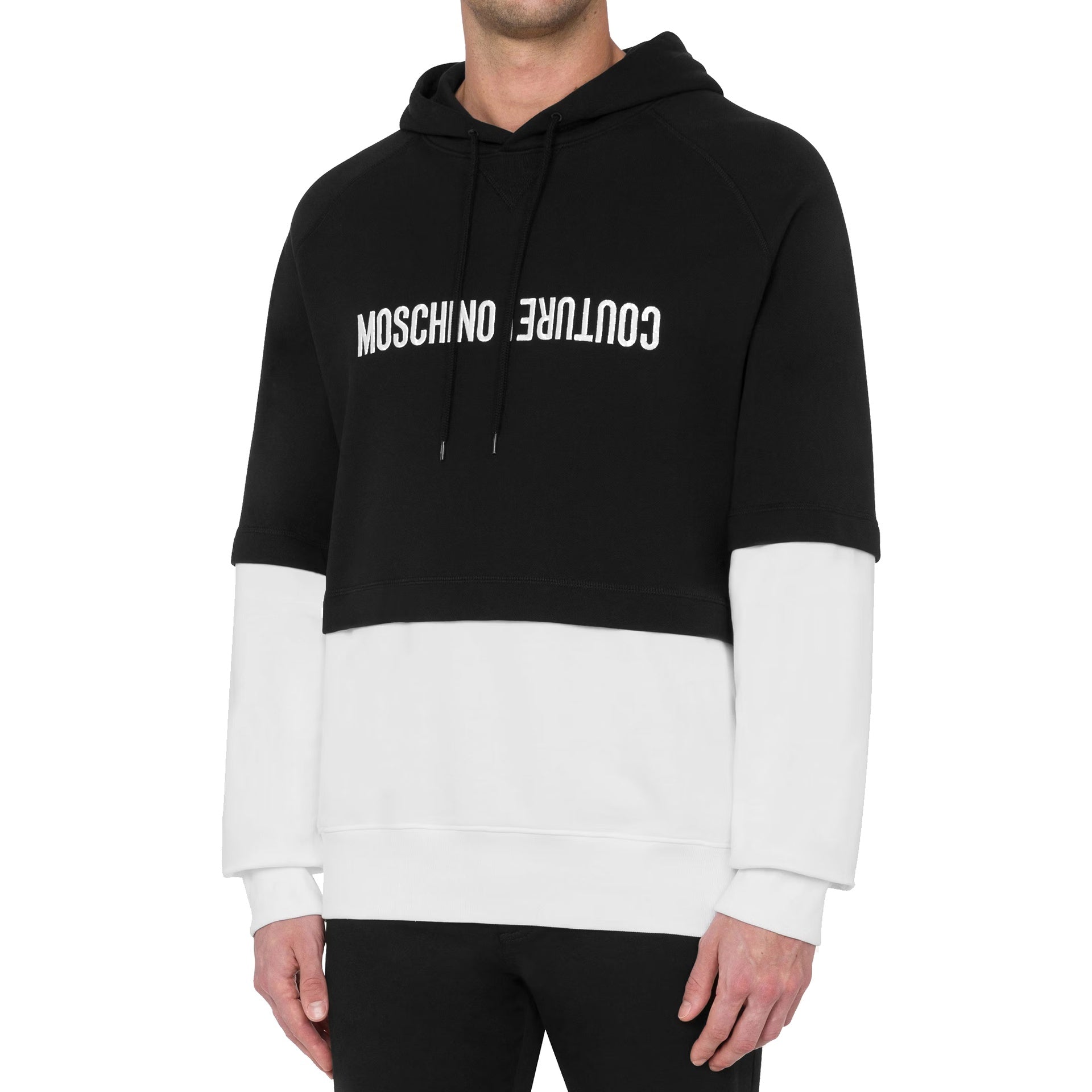 Moschino Cotton Hooded Sweatshirt