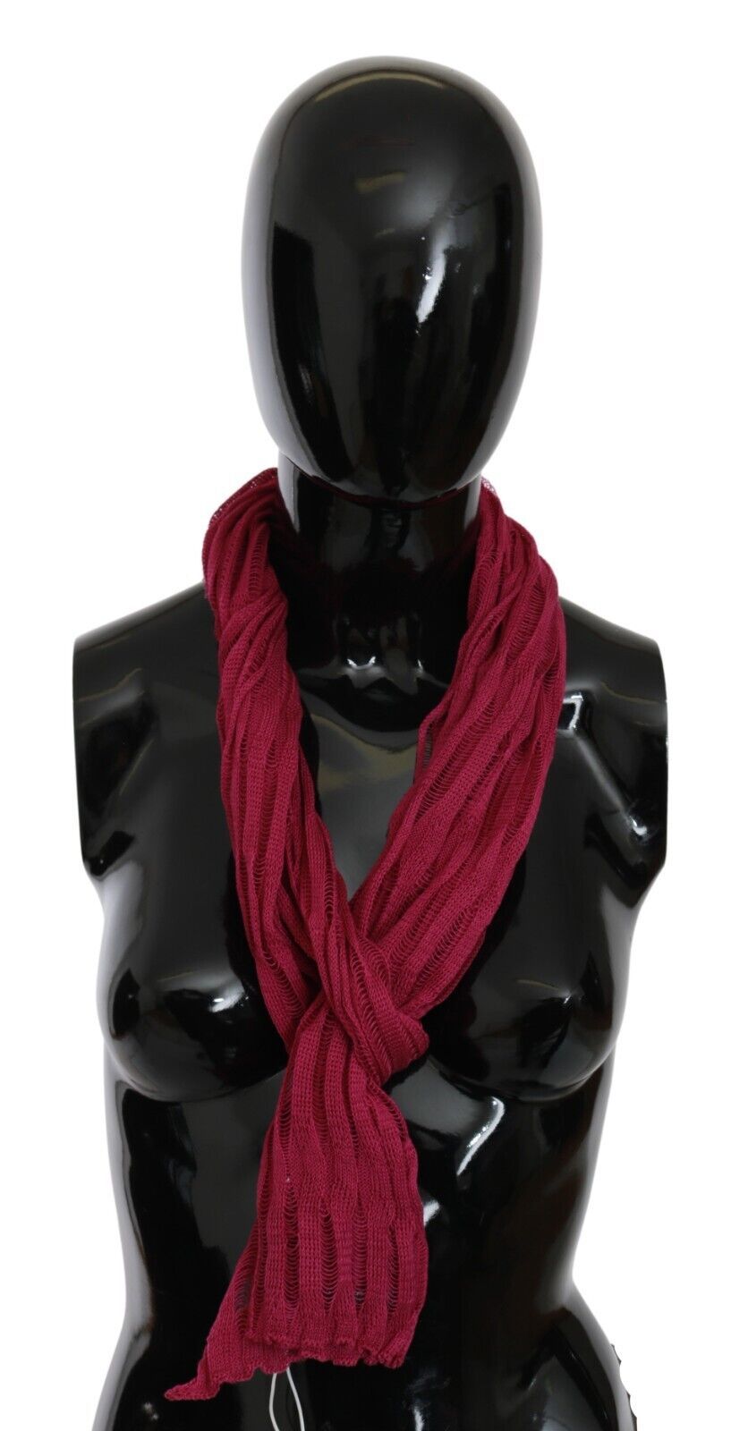 John Galliano Bordeaux Elegance Foulard Schal
