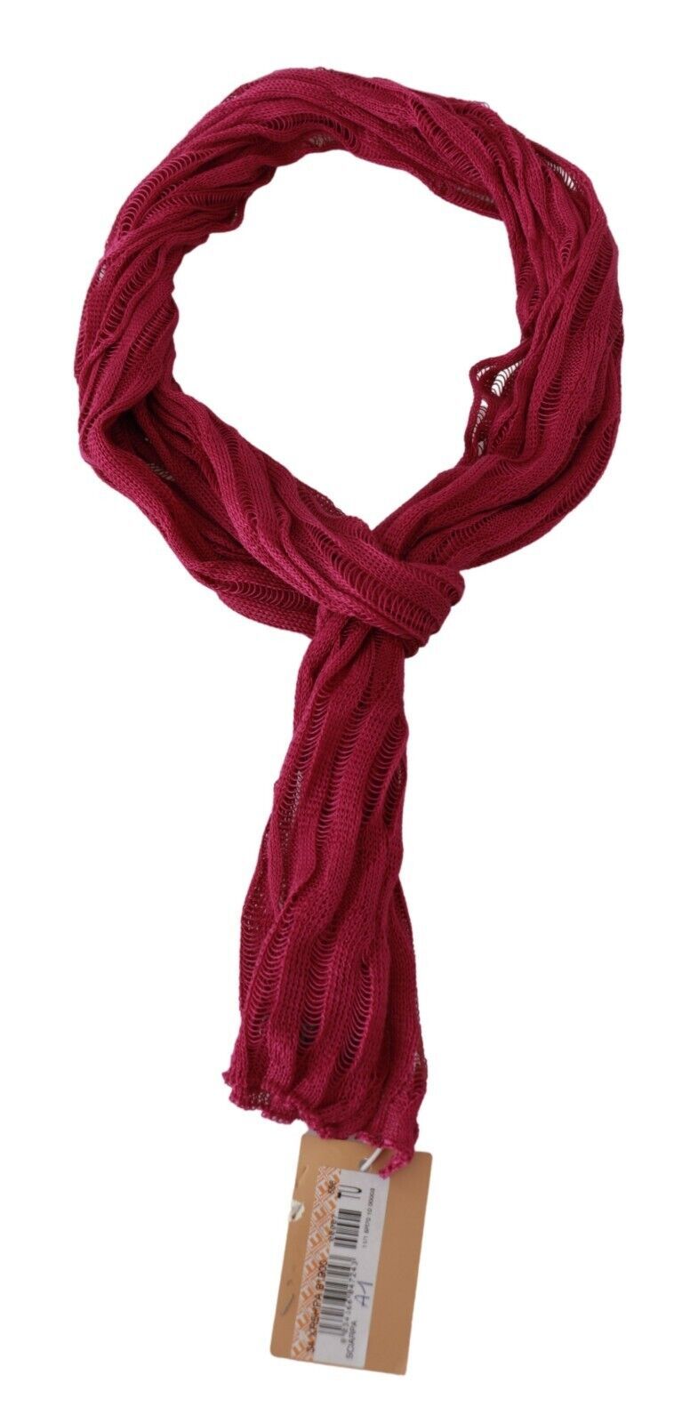 John Galliano Bordeaux Elegance Foulard Schal