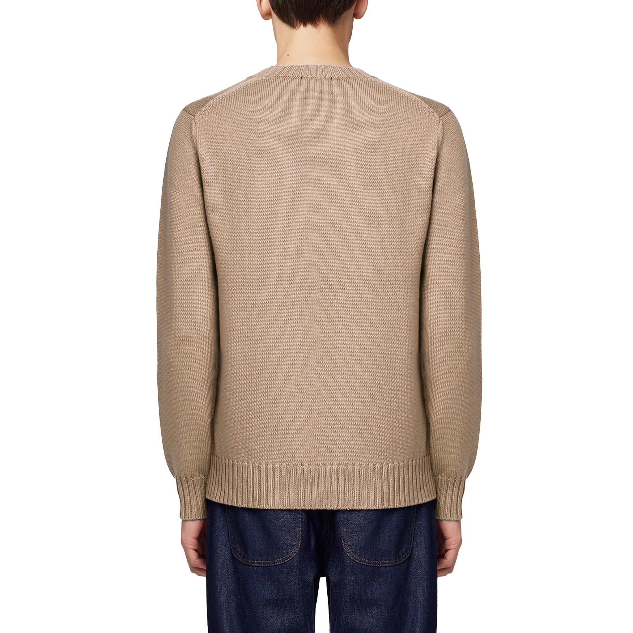 Alpha Studio Sweaters Camel Man