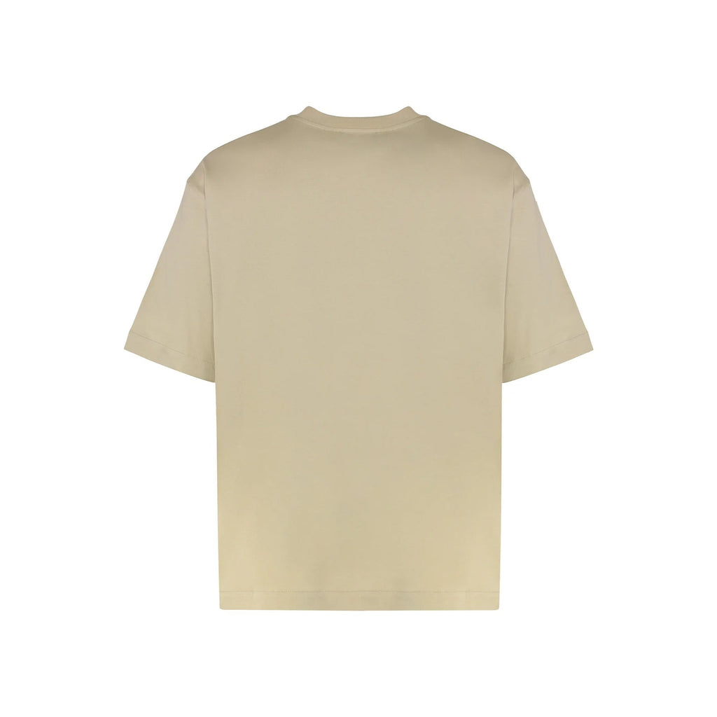 Off-White Cotton Crew-neck T-shirt