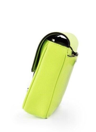 Marc Jacobs – The J Marc – Umhängetasche aus glattem Leder in Grün Glow
