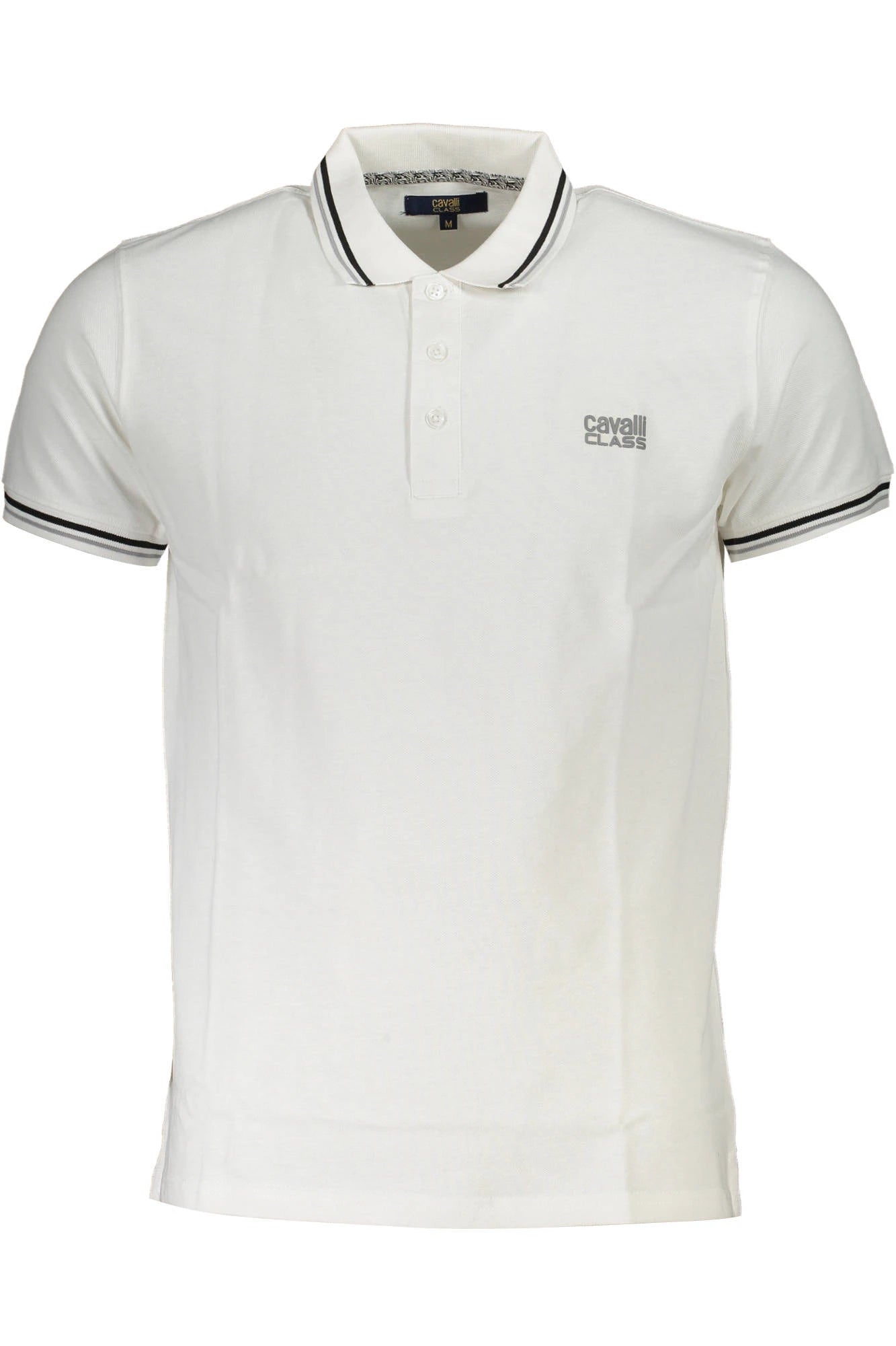 CAVALLI CLASS POLO SHORT SLEEVES MEN WHITE