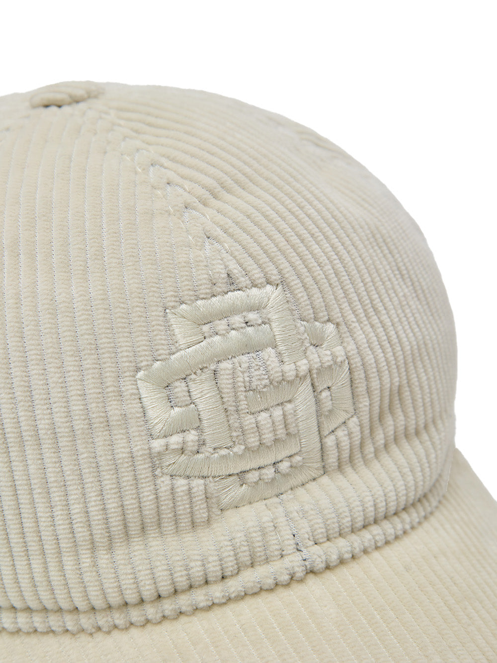 Gran Sasso White Velvet Baseball Cap