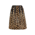 Bottega Veneta Leopard Print Calf Hair Skirt – Siebentaschen