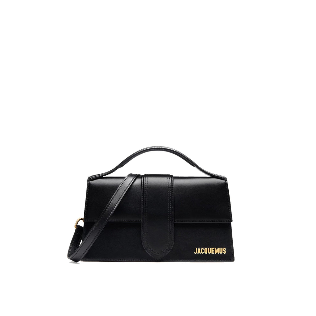 Jacquemus Le Grand Bambino Bag - Gold Logo