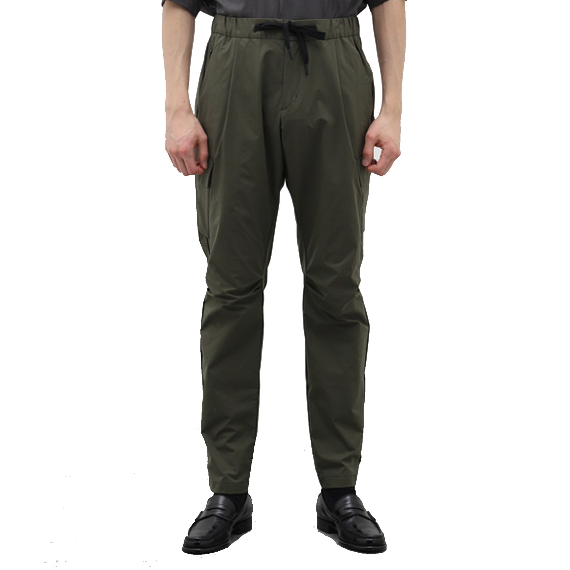 HERNO Laminar Cargo Trousers Green – Siebentaschen