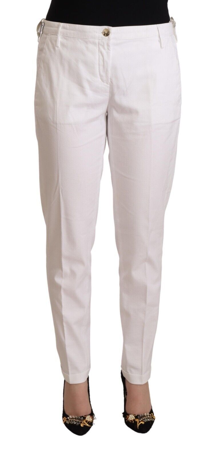 Jacob Cohen Elegante, konisch zulaufende Hose mit mittlerer Taille