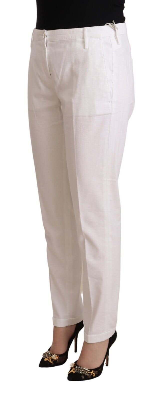 Jacob Cohen Elegante, konisch zulaufende Hose mit mittlerer Taille