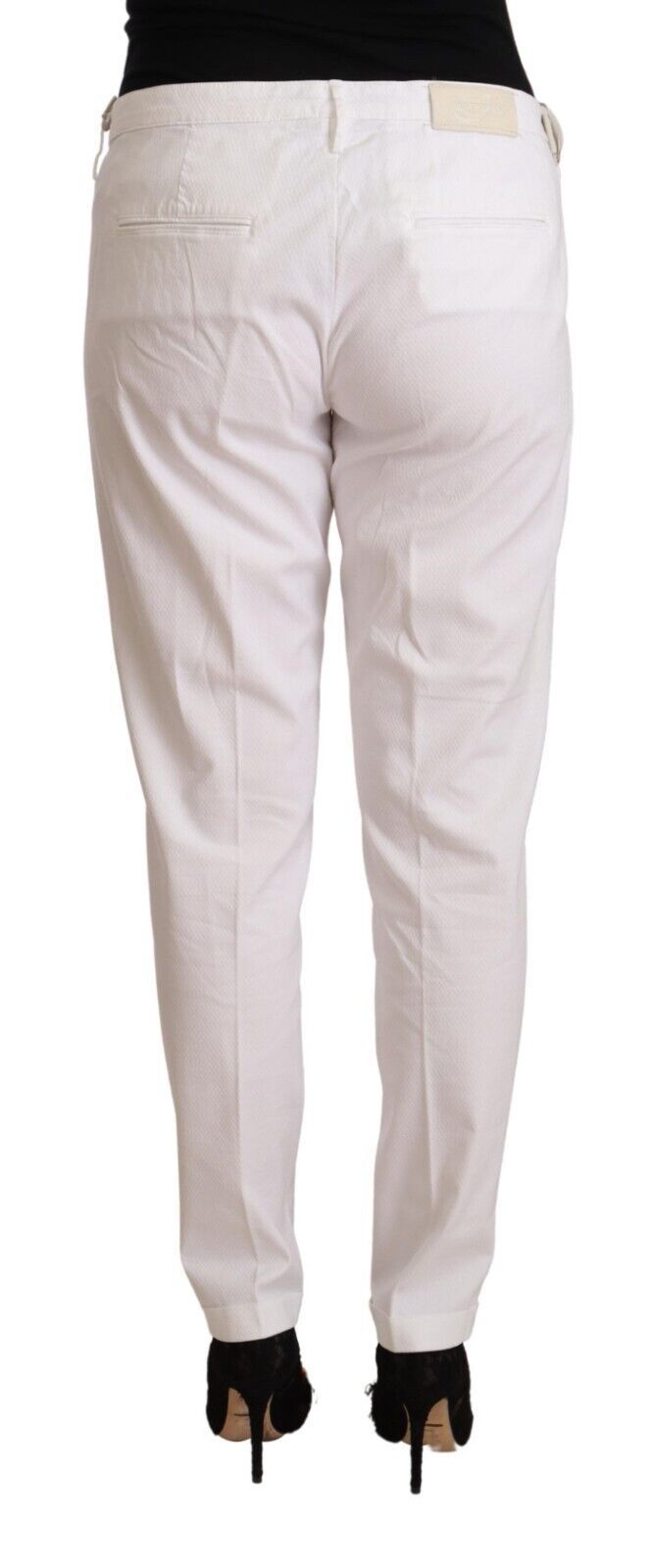 Jacob Cohen Elegante, konisch zulaufende Hose mit mittlerer Taille