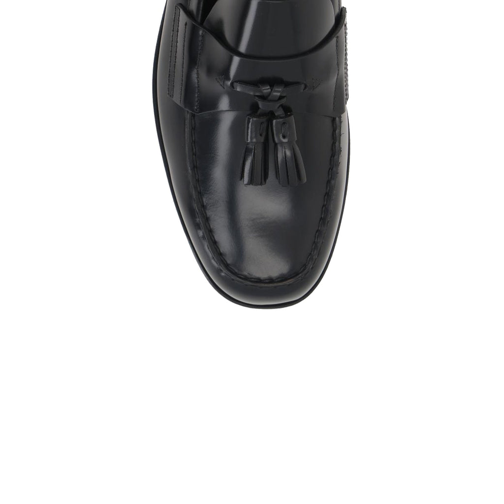 Prada Herren Leather Loafers