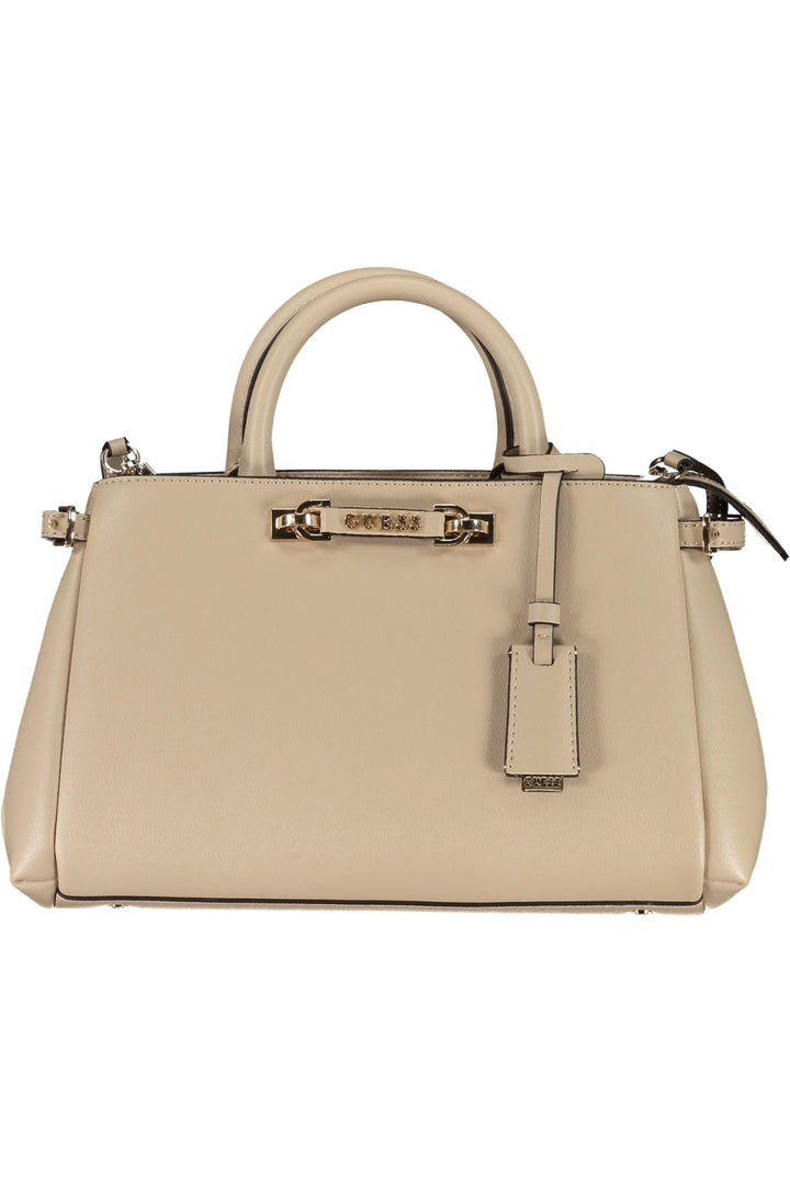 GUESS JEANS WOMEN&#39;S BEIGE BAG
